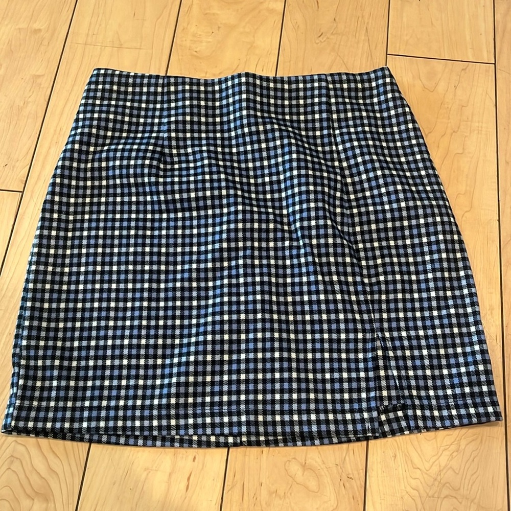 Plaid Mini Skirt